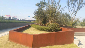 肥西耐候钢挡土墙